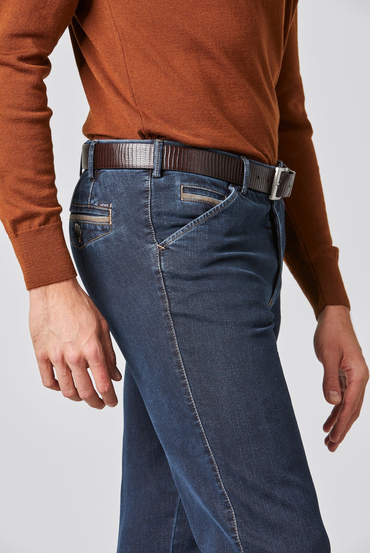 Chicago 2-4512 SUPER-STRETCH JEANS ∙ BI-COLOUR