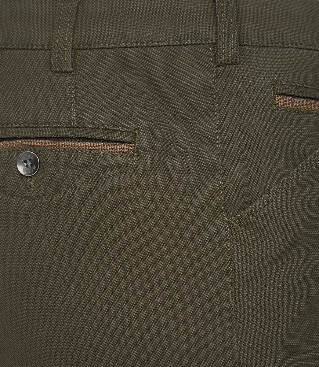 Chicago 2-5566 TWO-TONE MICROSTRUCTURE COTTON CHINOS