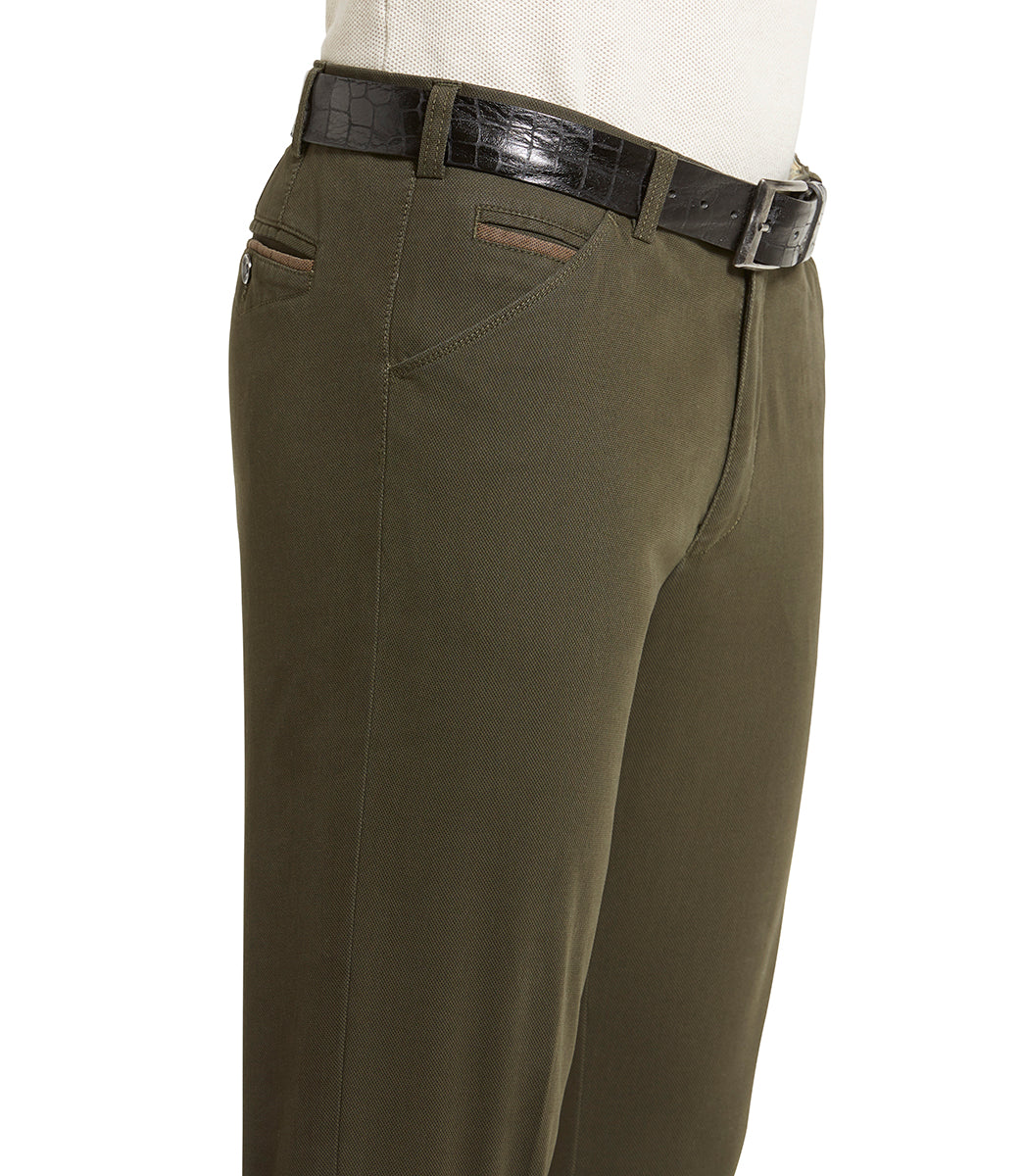 Chicago 2-5566 TWO-TONE MICROSTRUCTURE COTTON CHINOS